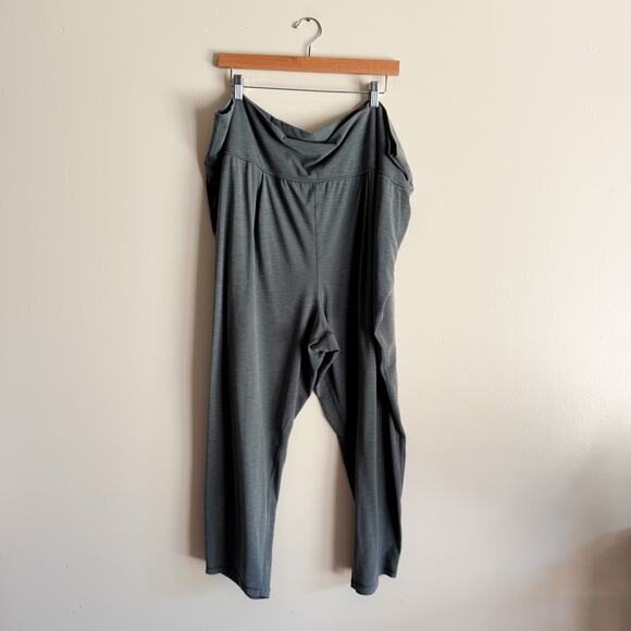 Athleta Green Elation Pocket Pants - 3X - Picture 1 of 7